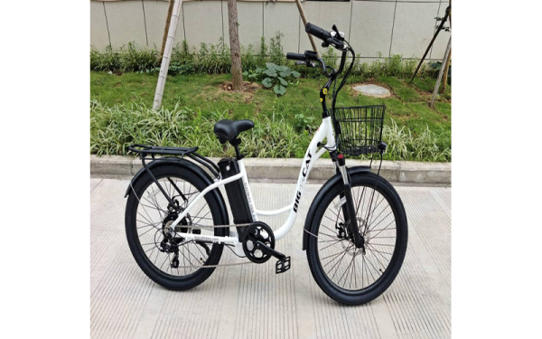 Big Cat Long Beach Cruiser-White